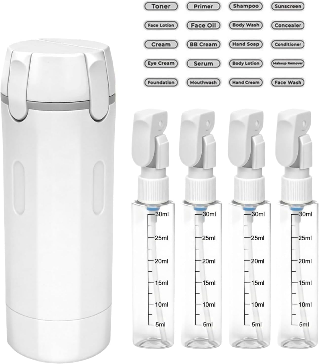 Perfume Fragrance Kit - 4'ü 1 Arada Seyahat Dağıtıcısı Taşınabilir