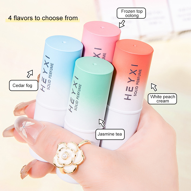 Perfume Fragrance Kit - 4'lü Katı Parfüm Balsam Seti 4