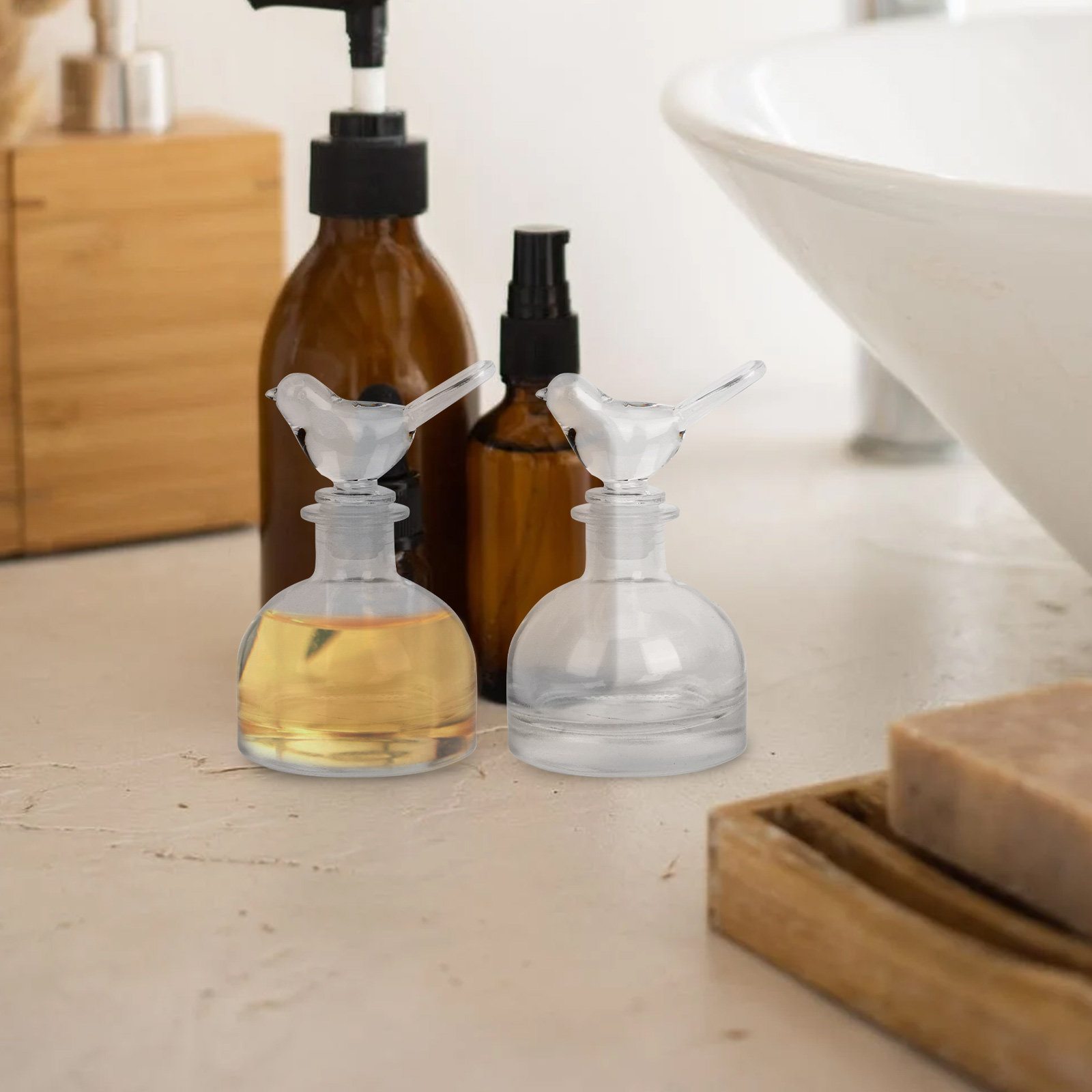 2 adet cam parfüm şişeleri Pre - Perfume Home Fragrance incelemesi ve fiyatı