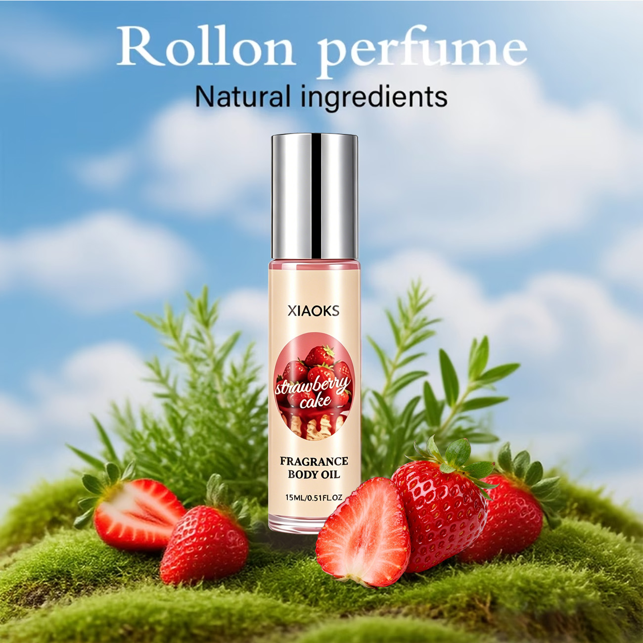 1 Şişe Çilekli Kek Tatlı Roll- - Perfume Smell Fragrance incelemesi ve fiyatı