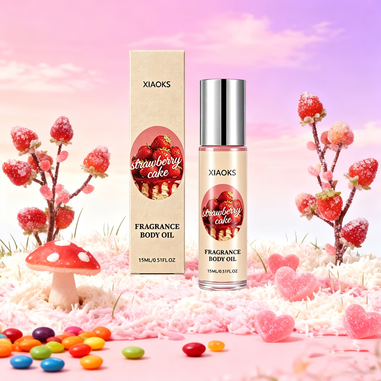 1 Şişe Çilekli Kek Tatlı Roll- - Perfume Smell Fragrance incelemesi ve fiyatı