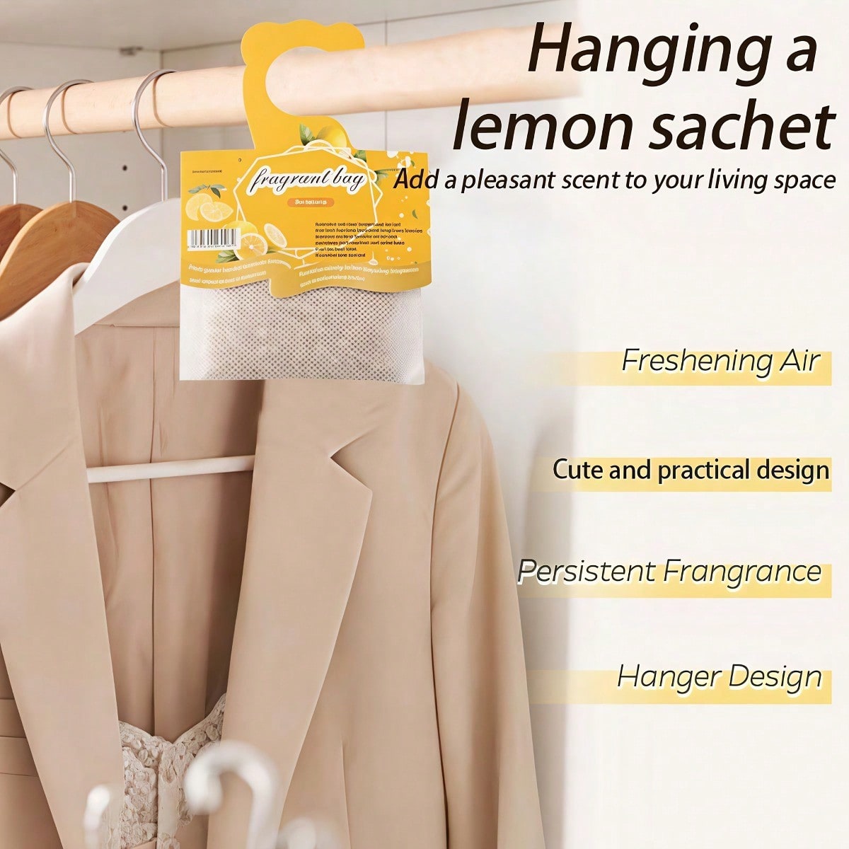 Asılı Limon Kokulu Keseler, Do - Perfume Home Fragrance incelemesi ve fiyatı