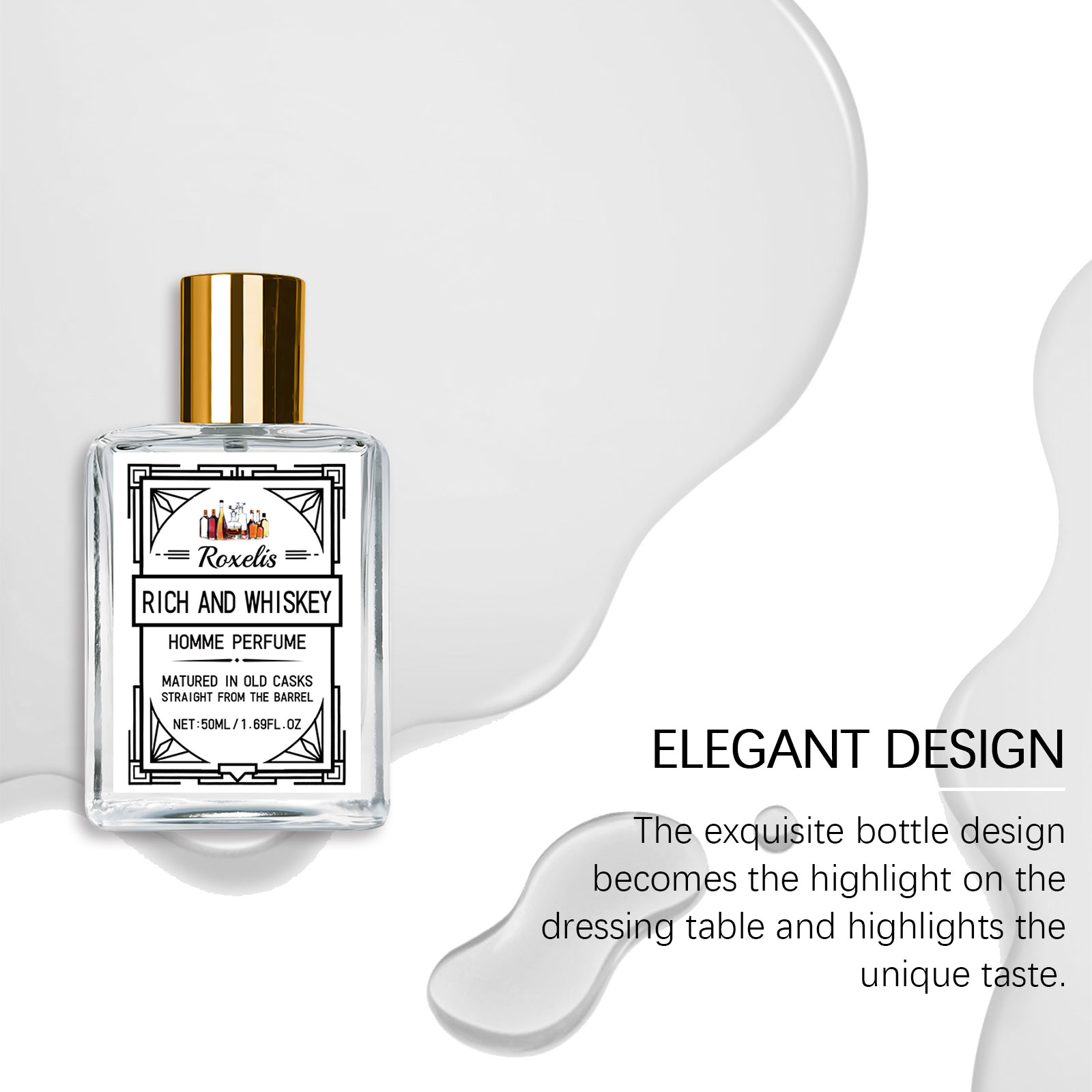 Roxelis 50ml Charm Whisky Erke - Perfume Fragrance Perfume incelemesi ve fiyatı